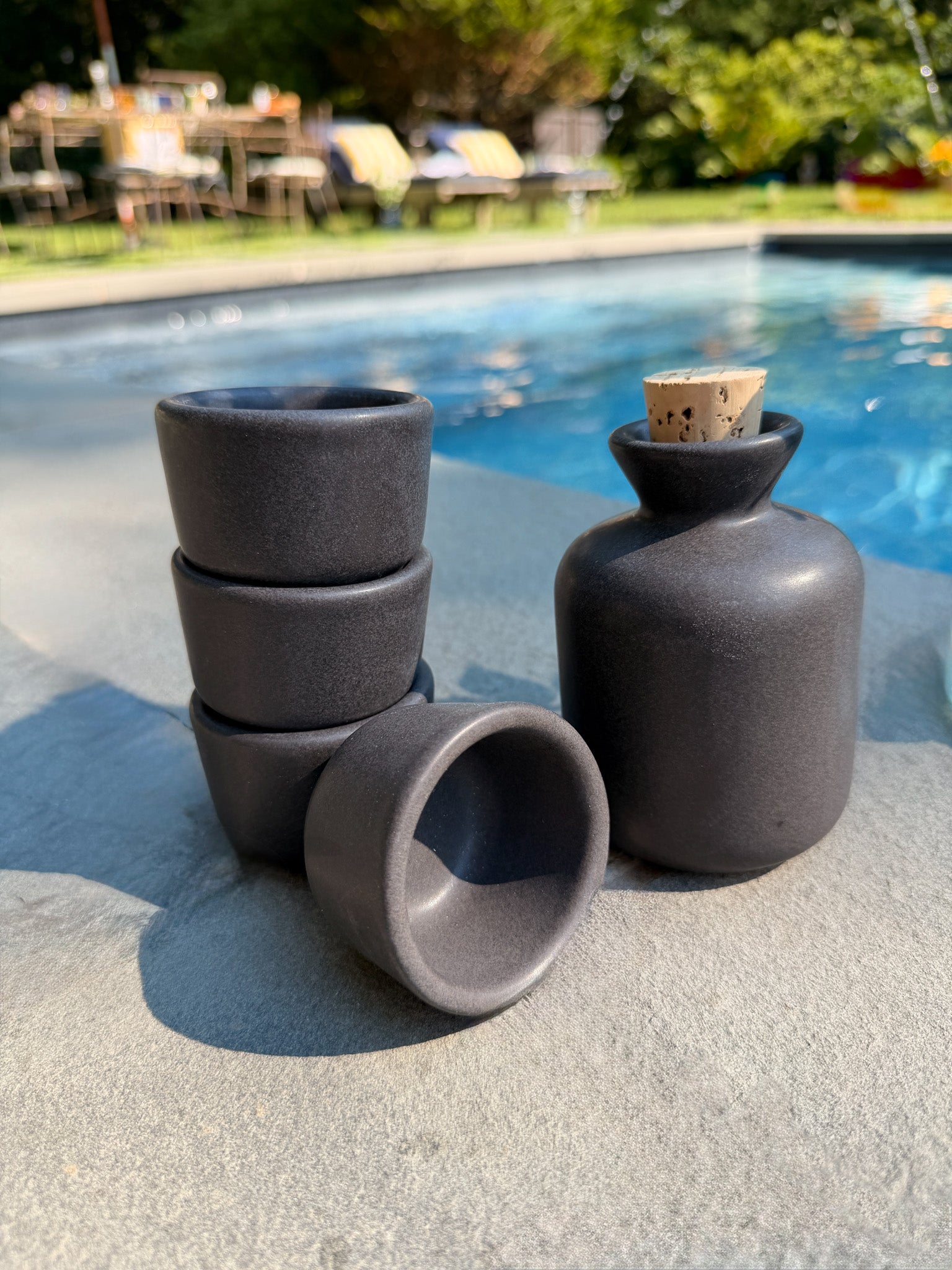 Oaxacan Ceramic Mezcal Decanter