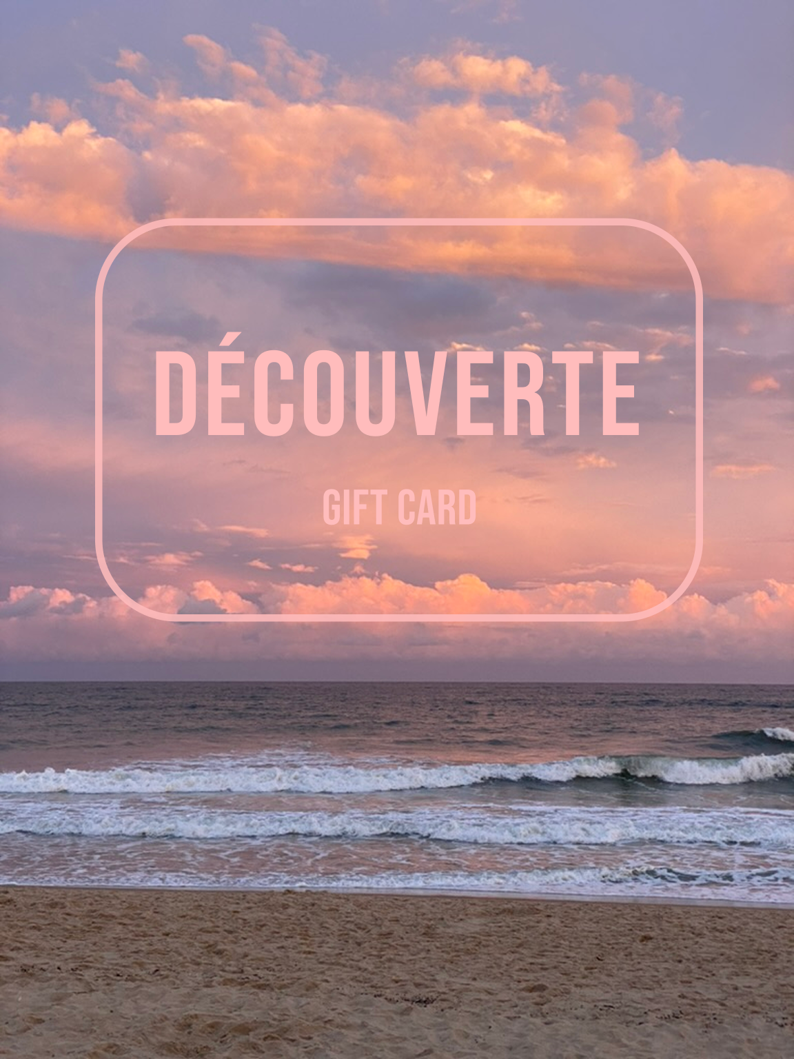 Découverte Gift Card