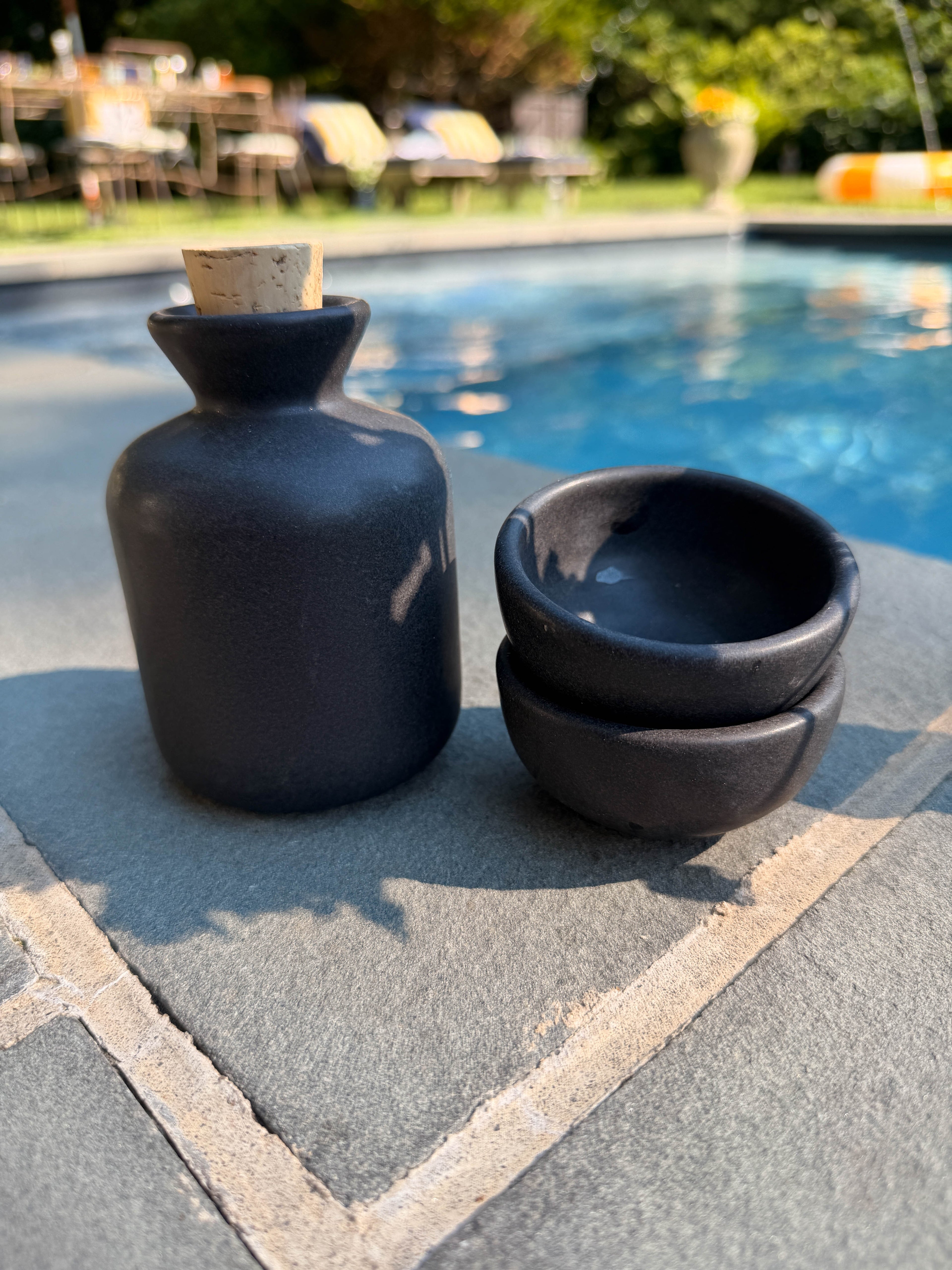 Oaxacan Clay Bottle, 7 oz