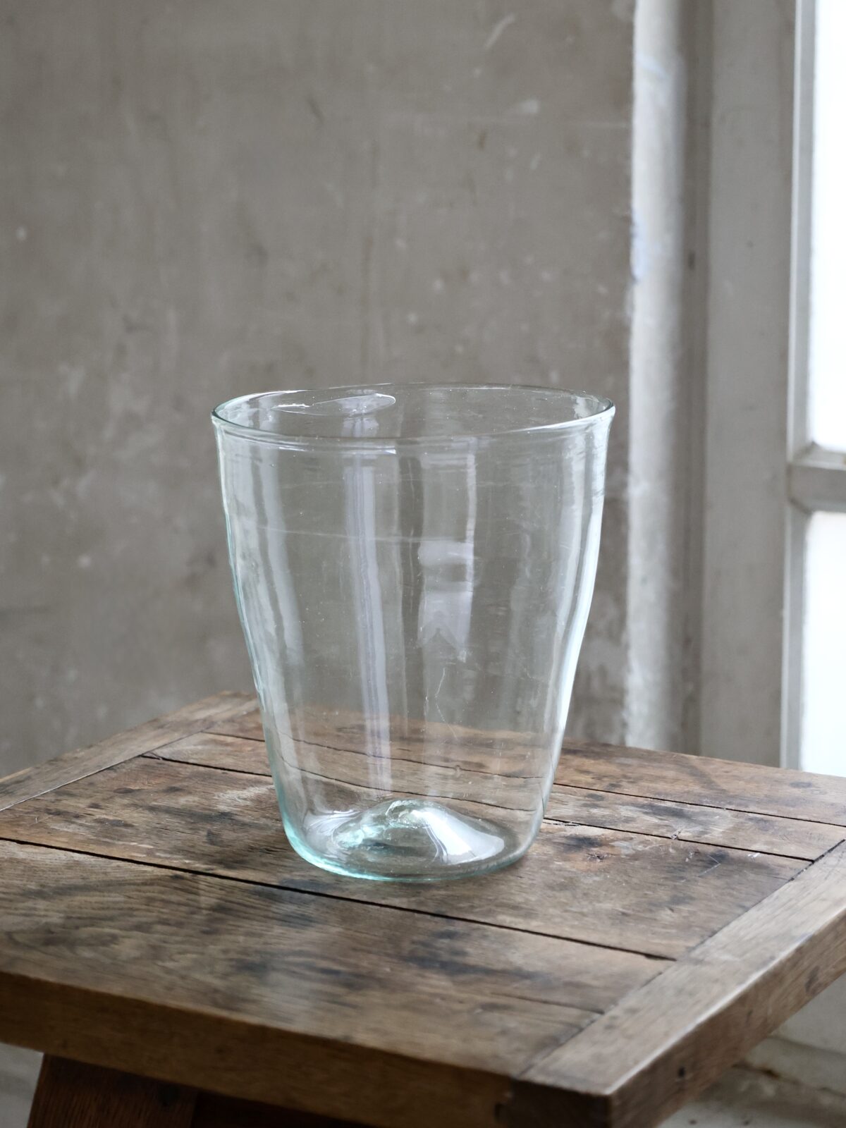 Mouth Blown Flared Vase, XXL